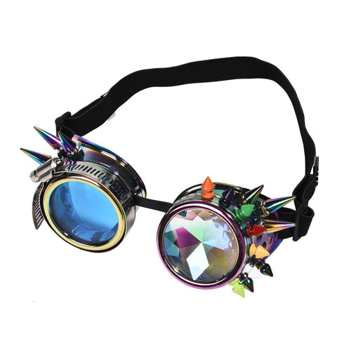 Rainbow Glasses Crystal Lenses Colorful Eyewear